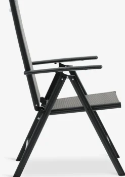 Hot MELLBYSilla reclinable MELLBY negro Sillas De Jardín