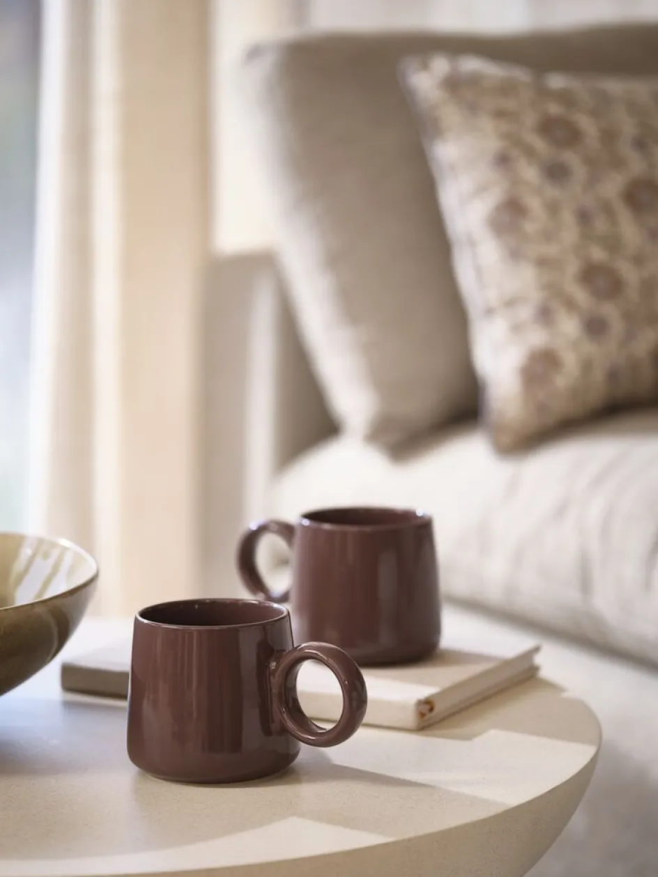 Sale MELVINTaza MELVIN Ø10xA9cm 37cl uva empolvada Vasos Y Tazas