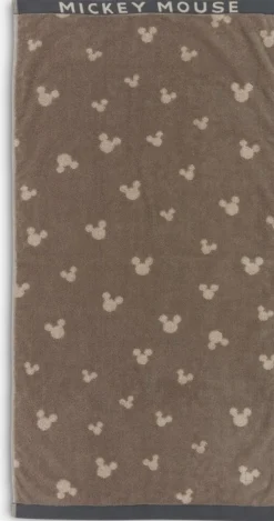 Clearance MICKEYGOLDToalla de mano jacquard MICKEY 50x100 Niños Toallas De Lavabo|Toallas De Manos