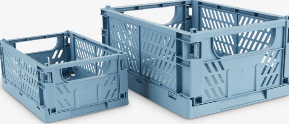 Discount MILASCesta MILAS A25xL34xA15cm plegable Todas Las Cestas|Almacenaje De Plástico