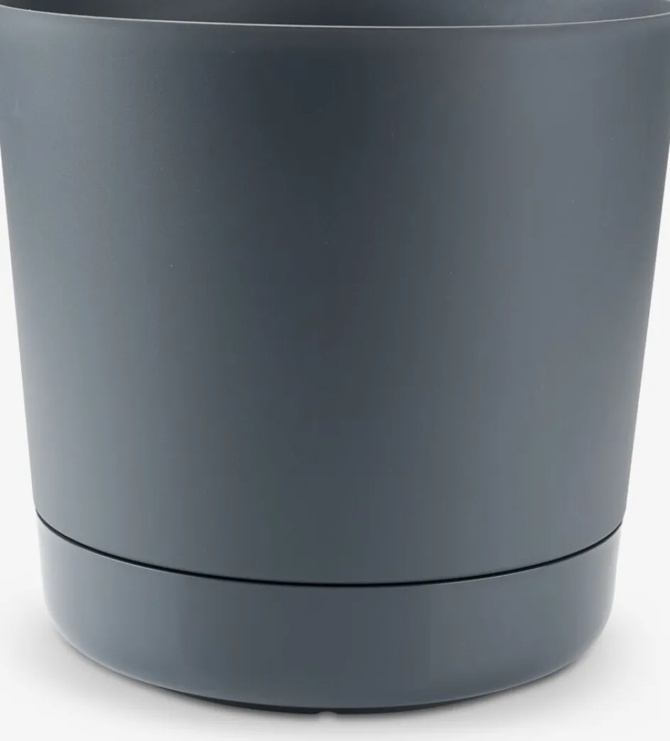 Outlet MORKULLAMacetero MORKULLA Ø28xA28cm gris antracita Maceteros