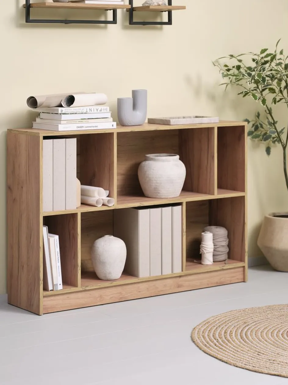 Best MOSBJERGLibrería MOSBJERG 6 estantes color Estanterias Y Librerías|Estanterias Y Librerías