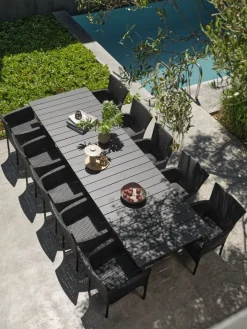 Discount MOSSMesa de jardín MOSS A95xL214/315 gris Mesas De Jardín