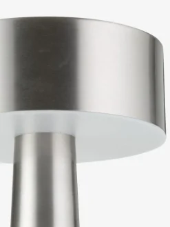 Outlet MUSVITLámpara de mesa recargable MUSVIT Ø11xA21cm cromo Iluminación Exterior
