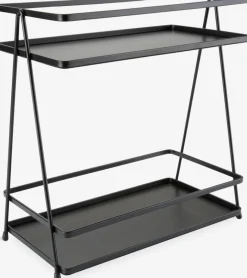 Clearance NACKAEstantería para baño NACKA A14xL26xA28cm negro Cuidado Personal|Almacenaje Para El Baño