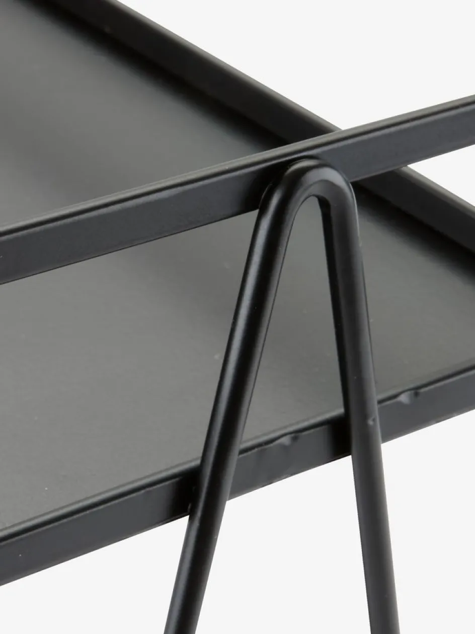 Clearance NACKAEstantería para baño NACKA A14xL26xA28cm negro Cuidado Personal|Almacenaje Para El Baño