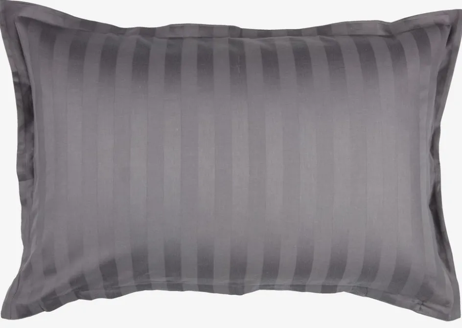 Best NELLGOLDFunda de almohada de satén NELL 50x70/75 antracita Fundas De Almohada