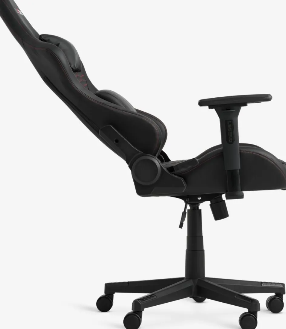 Discount NIBESilla gaming NIBE polipiel negro/rojo Sillas De Oficina|Sillas Gaming
