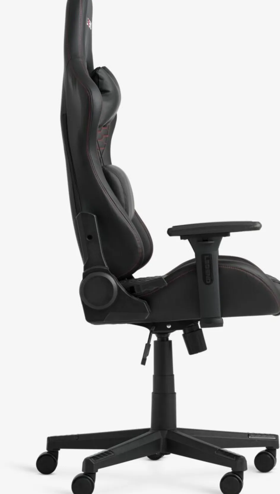 Discount NIBESilla gaming NIBE polipiel negro/rojo Sillas De Oficina|Sillas Gaming