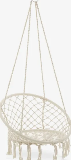 New NITTEDALSilla colgante NITTEDAL Ø80 blanco crudo Muebles De Jardín|Hamacas Y Sillas Colgantes