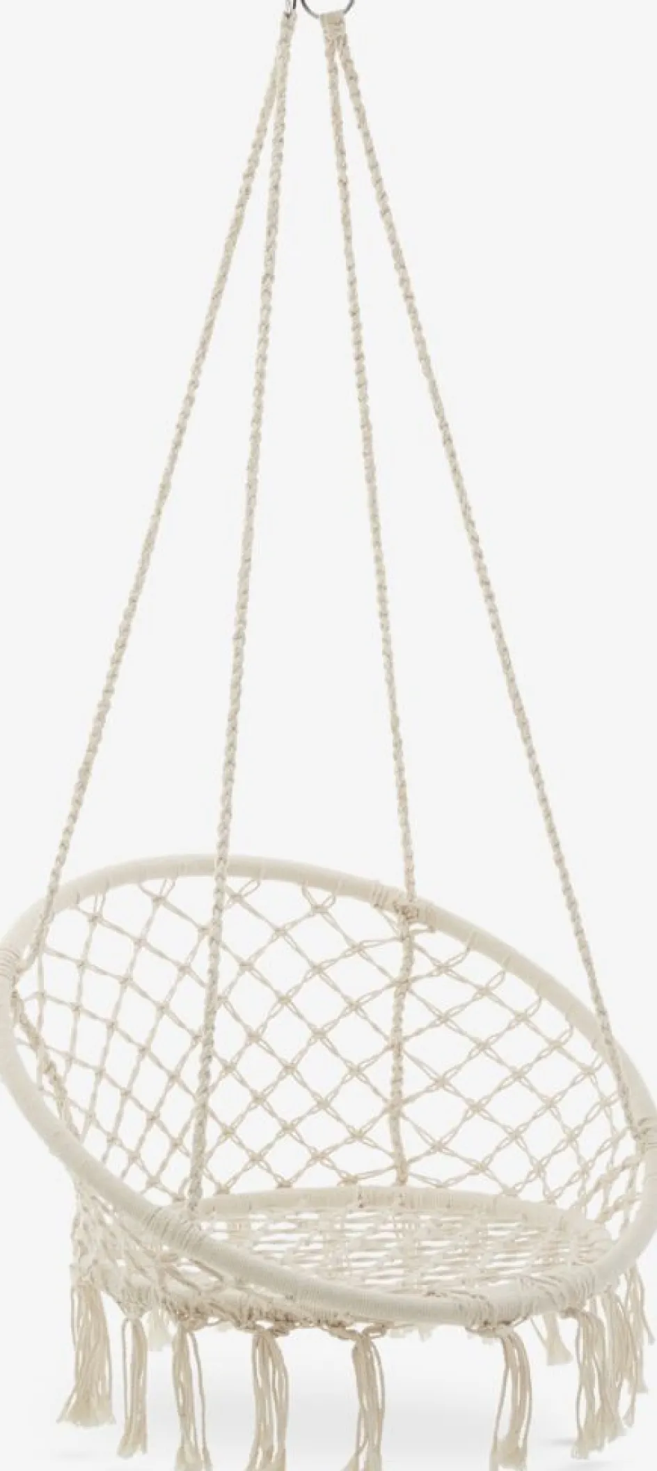New NITTEDALSilla colgante NITTEDAL Ø80 blanco crudo Muebles De Jardín|Hamacas Y Sillas Colgantes