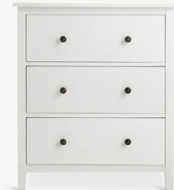 Sale NORDBYCómoda NORDBY 3 cajones blanco Cómodas|Cómodas