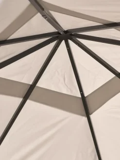 Clearance NORDMARKATecho del cenador NORDMARKA A3xL3m beis Cenadores Y Pérgolas