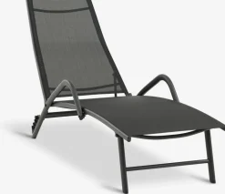 Best NORDSTRANDTumbona NORDSTRAND A59xL191 negro Muebles De Jardín|Tumbonas