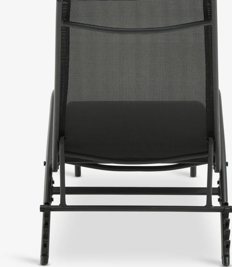 Best NORDSTRANDTumbona NORDSTRAND A59xL191 negro Muebles De Jardín|Tumbonas