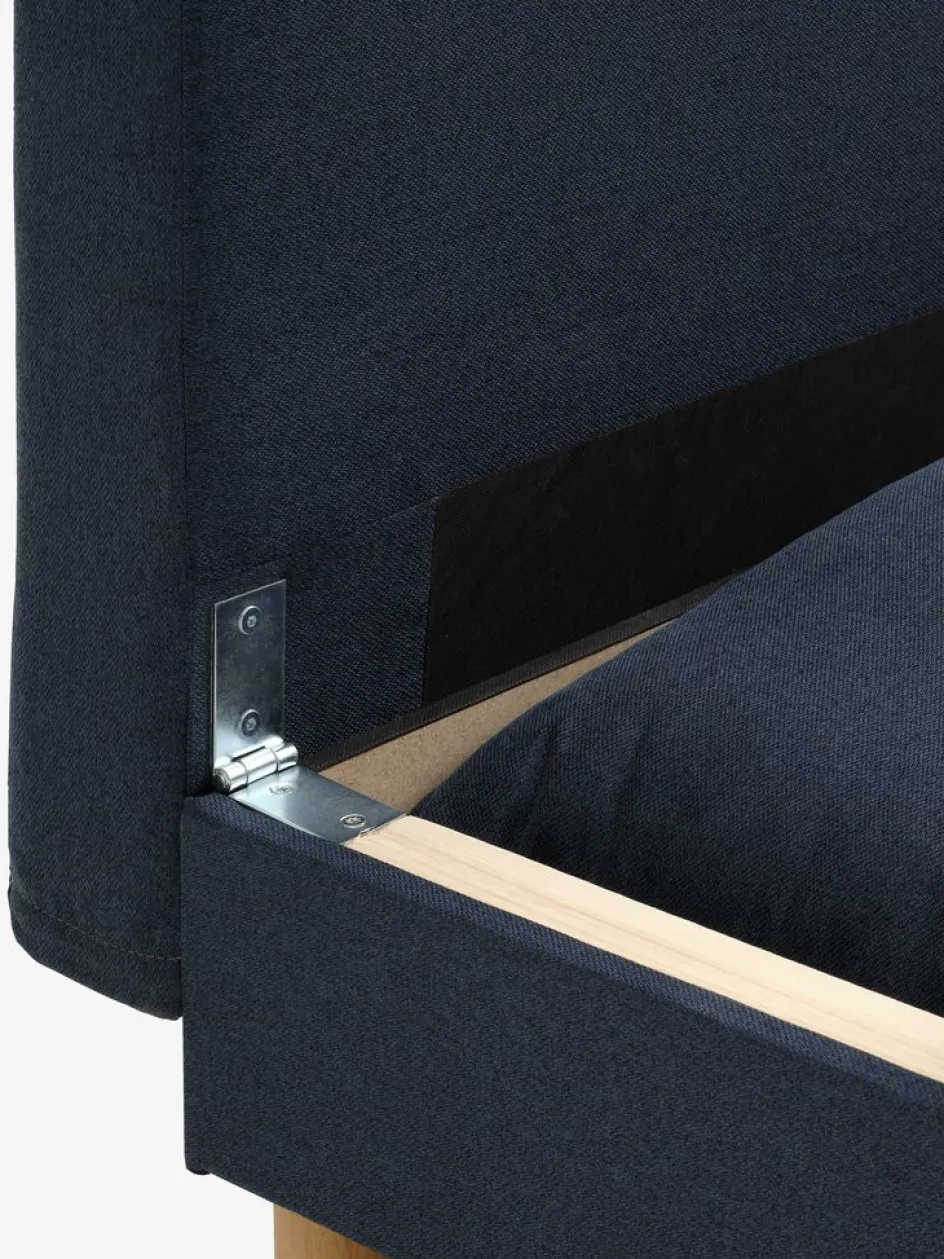 New NORSMINDESofá cama NORSMINDE tela azul Sofás Cama|Sofás Cama