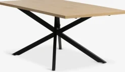 Outlet NORTOFTMesa de comedor NORTOFT 95x200 color roble cálido/negro Mesas De Comedor