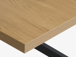 Outlet NORTOFTMesa de comedor NORTOFT 95x200 color roble cálido/negro Mesas De Comedor
