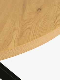 Hot NORTOFTMesa de comedor NORTOFT Ø120 color roble cálido/negro Mesas De Comedor