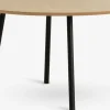 Discount NYBOMesa de centro NYBO Ø70 color roble cálido/negro Mesas De Centro|Mesas Auxiliares