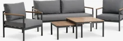 Sale ODDESUNDConjunto muebles jardín ODDESUND 4,5 plazas Conjuntos Mesa Y Sillas De Jardín|Muebles De Jardín