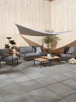 Sale ODDESUNDConjunto muebles jardín ODDESUND 4,5 plazas Conjuntos Mesa Y Sillas De Jardín|Muebles De Jardín