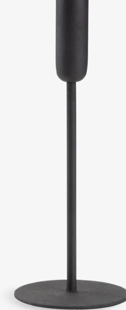 Hot OLAVCandelabro OLAV Ø9xA24cm negro Portavelas