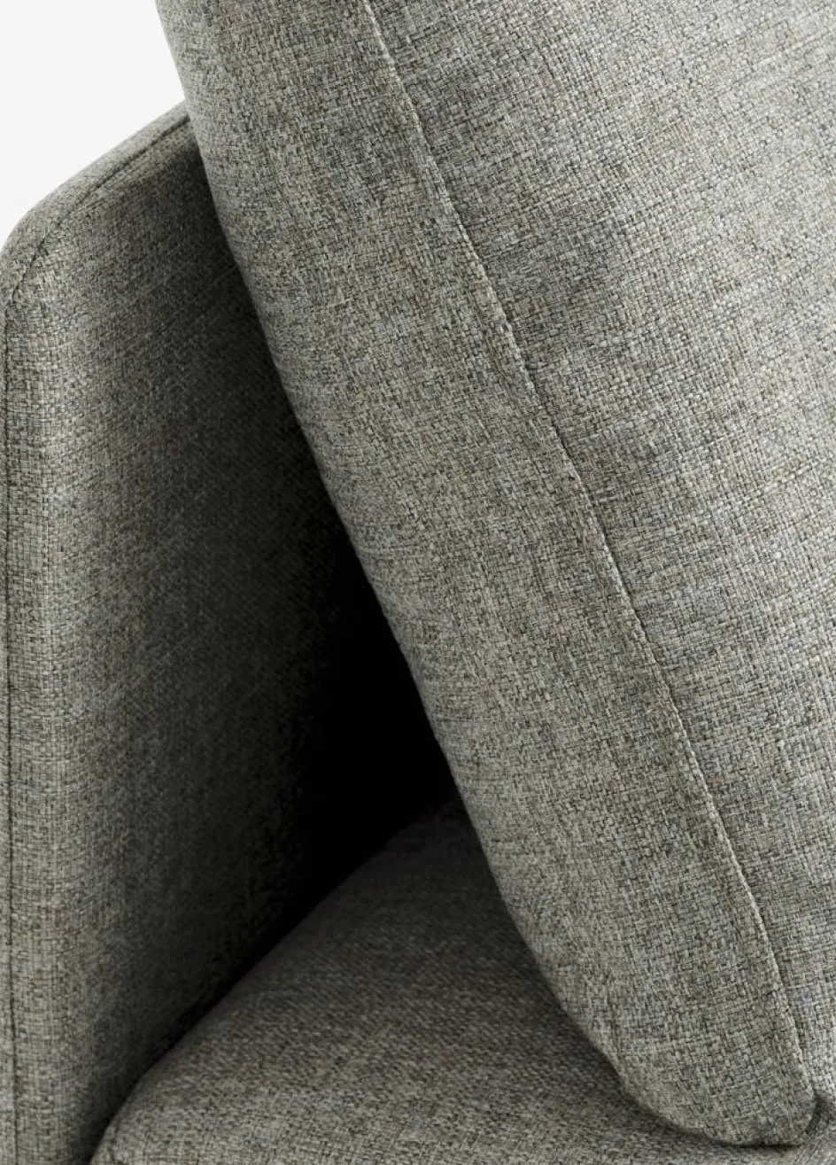 Best OLSTRUPSofá cama OLSTRUP 1,5 plazas tela gris Sofás Cama|Sofás Cama
