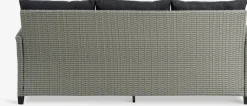Sale ONDRUPSofá de exterior con chaise longue ONDRUP 3 plazas gris Muebles De Jardín