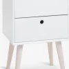 Best OPLEVMesita de noche OPLEV 2 cajones blanco/pino Mesitas De Noche|Mesitas De Noche