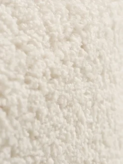 Outlet OREBOPuf OREBO 84x45 felpa blanco crudo Pufs|Pufs