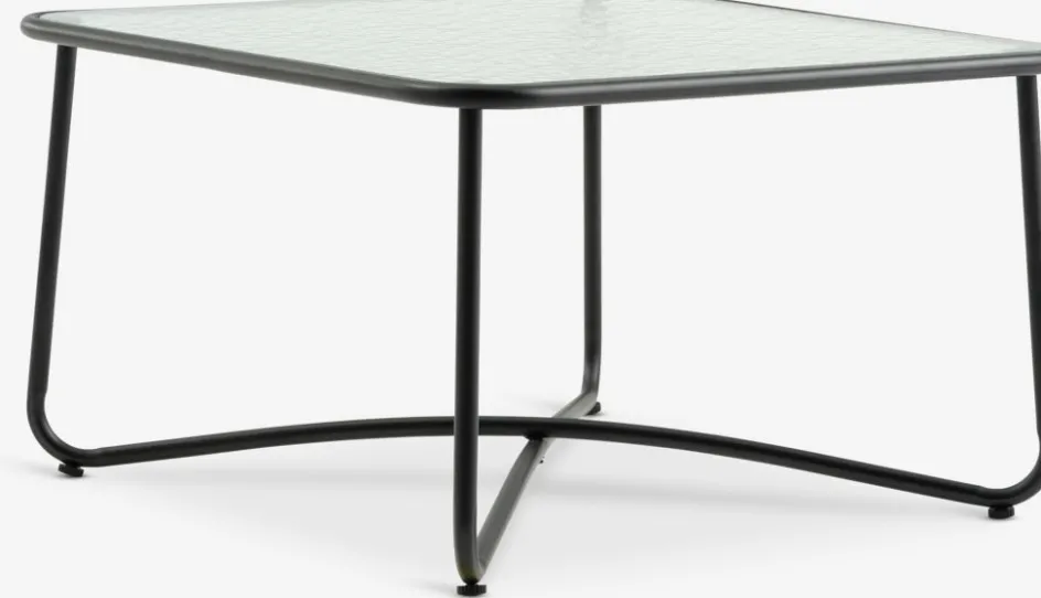 Sale ORTENMesa auxiliar ORTEN A60xL60xA35 negro Mesas De Jardín|Muebles De Jardín