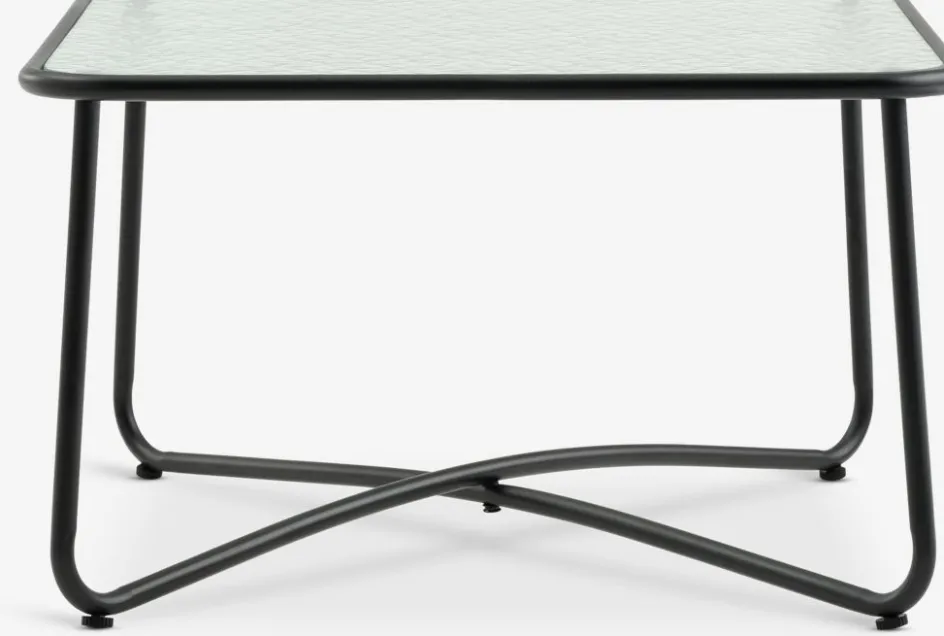 Sale ORTENMesa auxiliar ORTEN A60xL60xA35 negro Mesas De Jardín|Muebles De Jardín