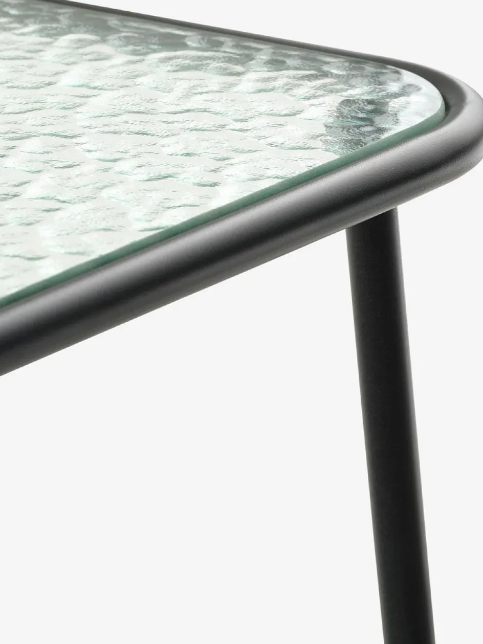 Sale ORTENMesa auxiliar ORTEN A60xL60xA35 negro Mesas De Jardín|Muebles De Jardín