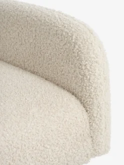 Outlet PARADISSofá cama PARADIS felpa blanco crudo/color roble Sofás Cama|Sofás Cama