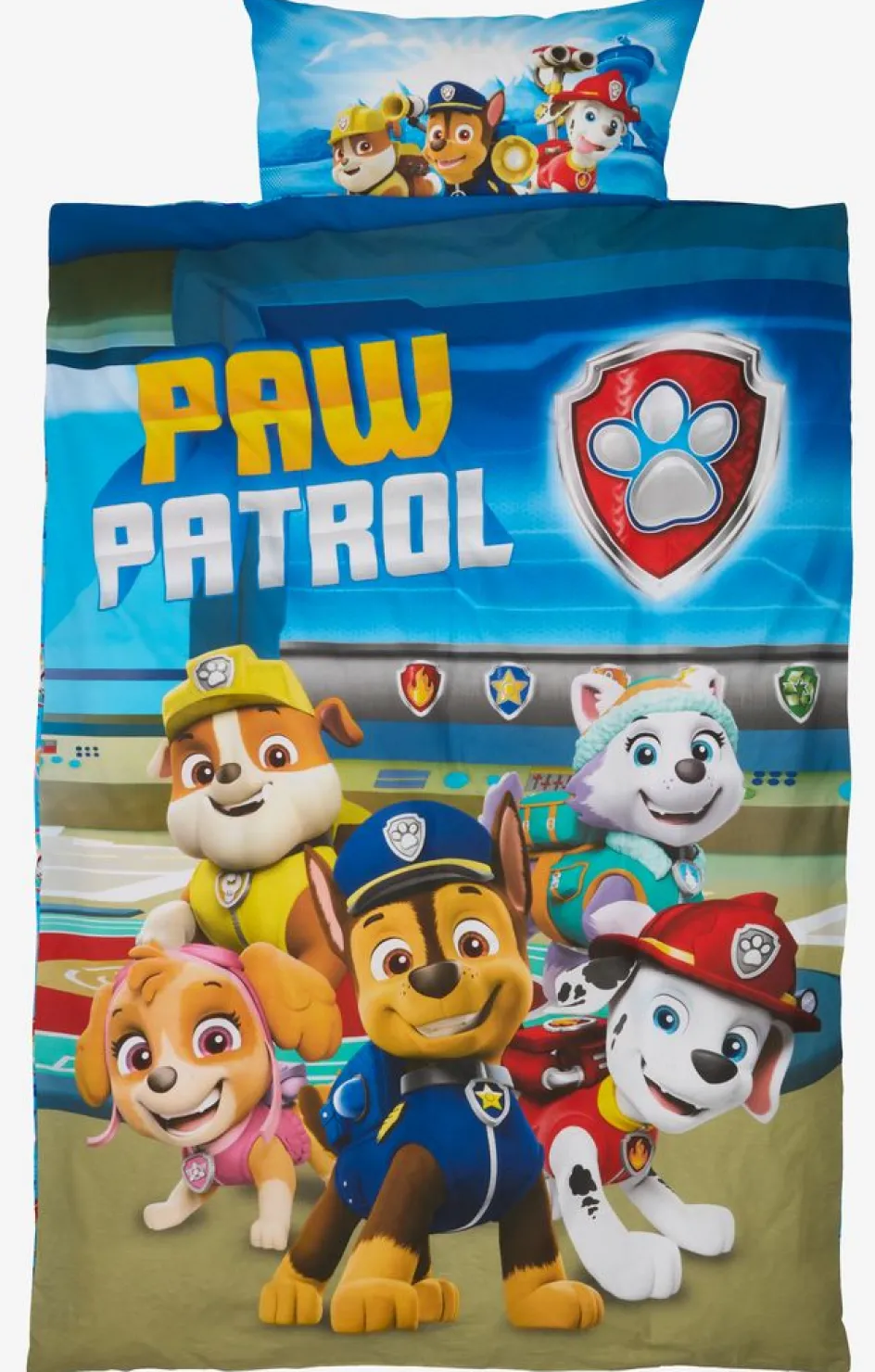 Hot PAW PATROLJuego funda nórdica PATRULLA CANINA 155x220 azul Juegos De Funda Nórdica|Juegos De Funda Nórdica Infantiles