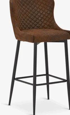 Online PEBRINGETaburete de bar PEBRINGE con respaldo tela /negro Taburetes Y Mesas De Bar|Taburetes Y Mesas De Bar