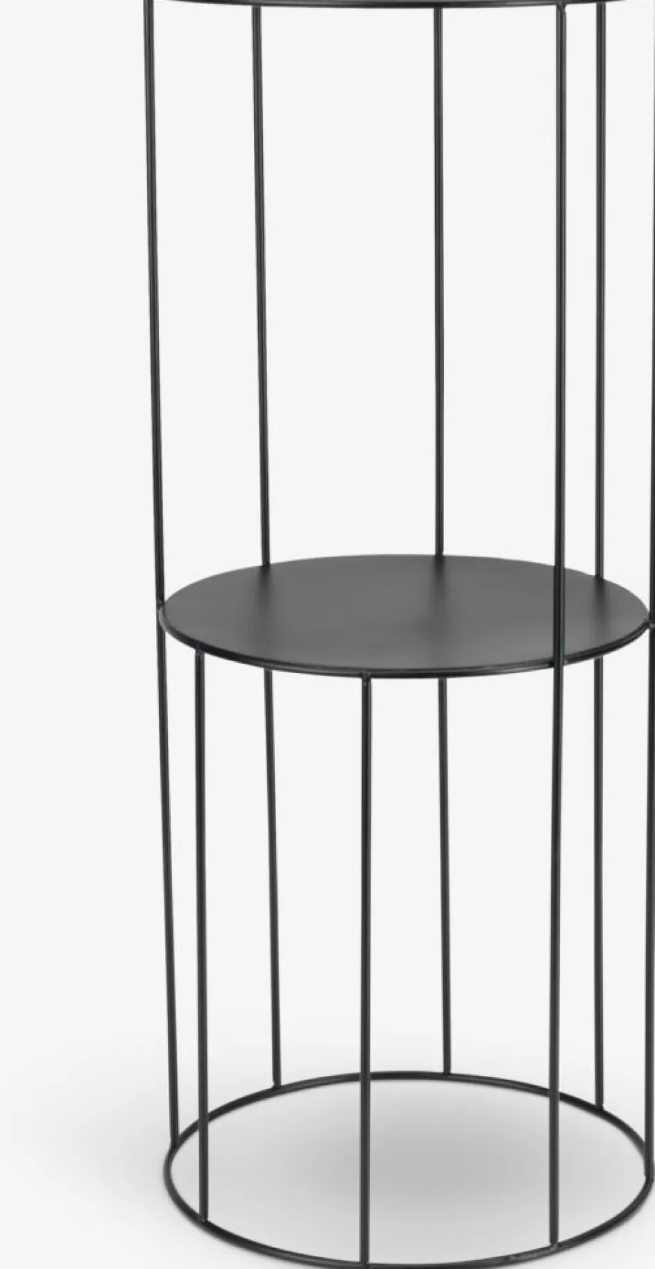 New PELLESoporte PELLE Ø25xA60cm negro Accesorios Decoracion