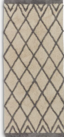 Online PENGEURTAlfombra PENGEURT 70x160 blanco crudo/gris Alfombras Pequeñas|Alfombras