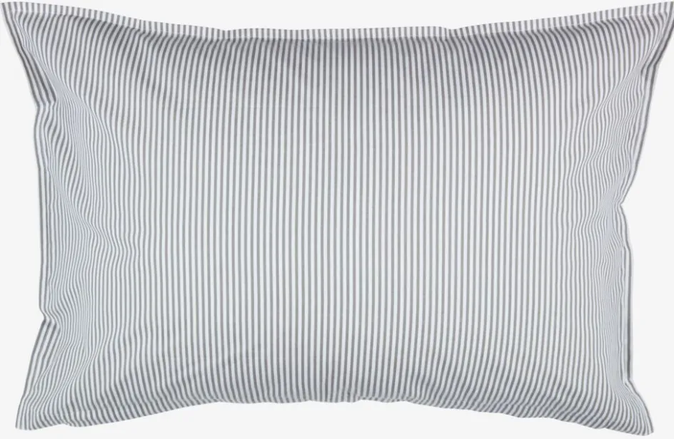 New PERNILLAPLUSFunda de almohada PERNILLA 50x70/75 blanco/gris Fundas De Almohada