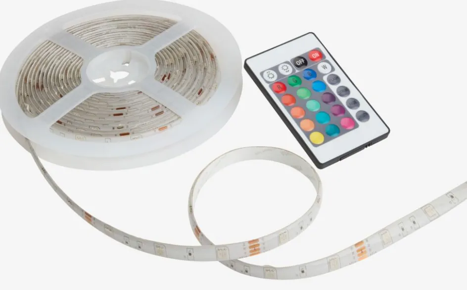 Clearance PONTUSTira de luz LED PONTUS con mando Iluminación Decorativa