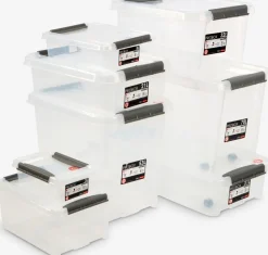 PROBOXCaja PROBOX 8L con tapa transparente Todas Las Cestas|Almacenaje De Plástico