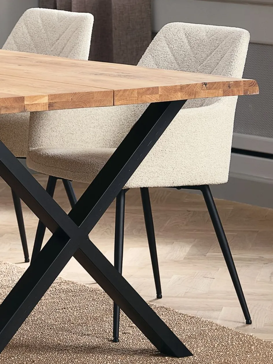 Discount PURHUSSilla de comedor PURHUS blanco crudo/negro Sillas De Comedor
