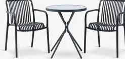 Clearance RADSTRUP + NABBENMesa RADSTRUP Ø60 + 2 sillas NABBEN Conjuntos Mesa Y Sillas De Jardín