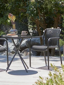 Hot RADSTRUPMesa de balcón RADSTRUP Ø60 negro Mesas De Jardín