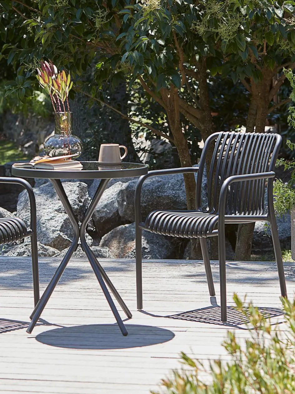 Hot RADSTRUPMesa de balcón RADSTRUP Ø60 negro Mesas De Jardín