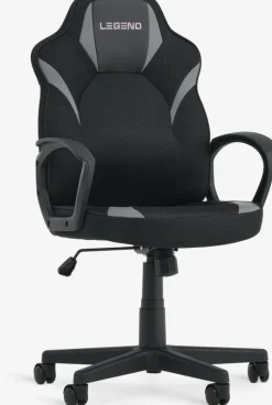 New RANDRUPSilla gaming RANDRUP polipiel negro/malla Sillas De Oficina|Sillas Gaming