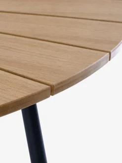 RANGSTRUP + TAGMARKMesa RANGSTRUP Ø130 natural/negro + 4 sillas TAGMARK Conjuntos Mesa Y Sillas De Jardín