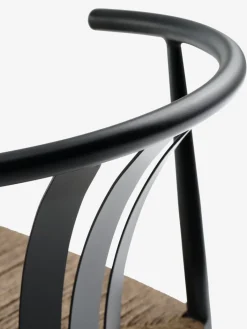 RANGSTRUP + TAGMARKMesa RANGSTRUP Ø110 natural/negro + 4 sillas TAGMARK Conjuntos Mesa Y Sillas De Jardín