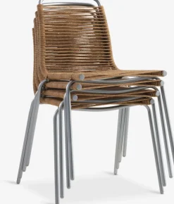 Clearance RAUMA + MIDDAGSBERGETMesa RAUMA L140 arena + 4 sillas MIDDAGSBERGET Conjuntos Mesa Y Sillas De Jardín